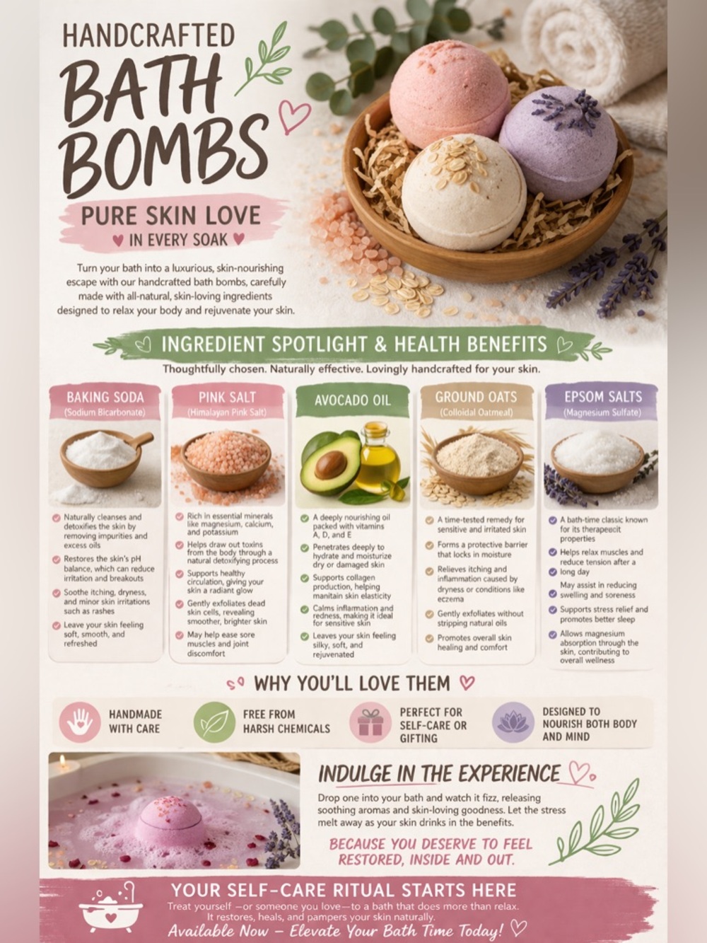 Handcrafted plumeria frankincense white blossom spring fizzy bath bombs cat - Picture 9 of 9